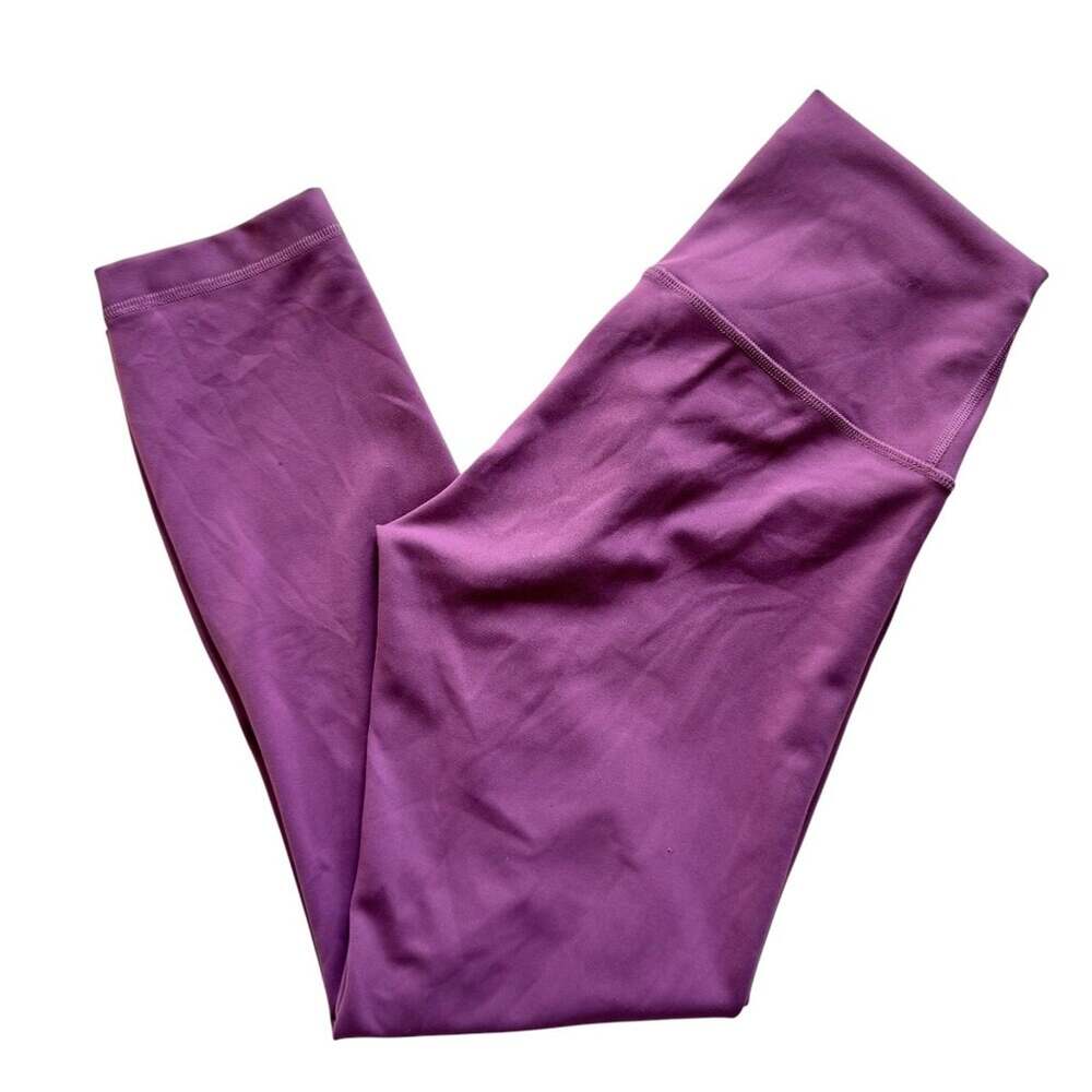 Lululemon Wunder Train High-Rise Crop 23" Vintage Plum - Size 6